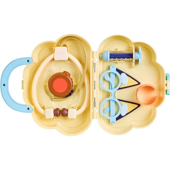 Bluey Cloud Bag Doctors Check Up Set 7 Pieces NEW 2022 - Picture 3 of 11